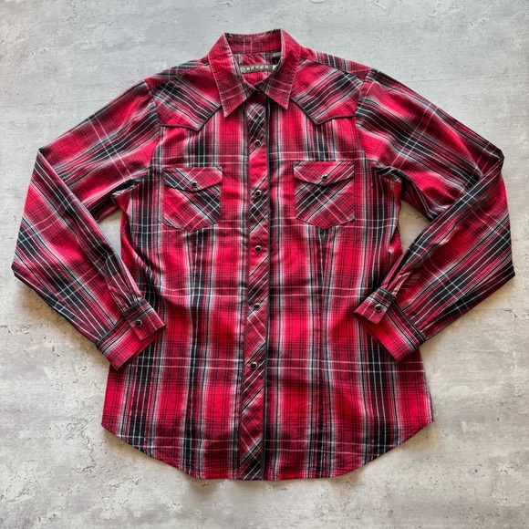 Chemise Western Roper Pour Femme, Manches Longues, Taille XL, à Snaps (occasion)